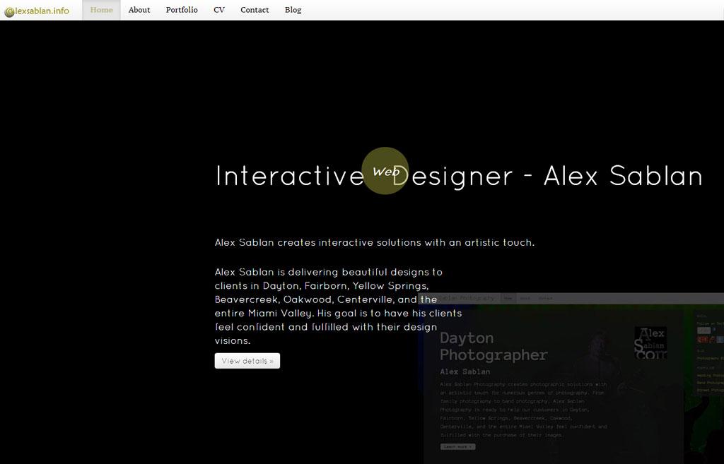 Dayton Interactive Media/Web Designer Alex Sablan - AlexSablan.info